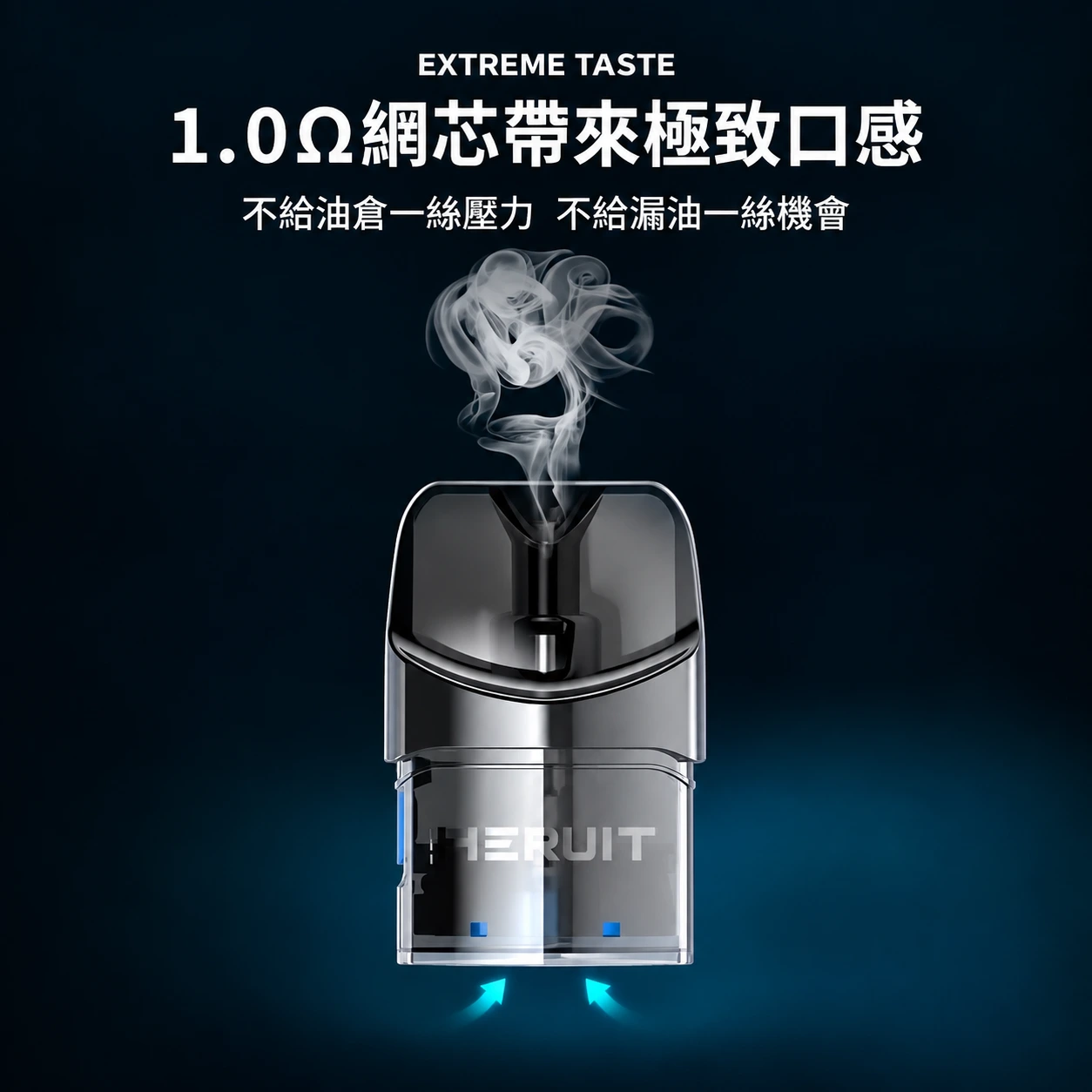 EEQ註油式主機專用空倉.webp EEQUIT X 二代注油主機專用空倉 3入組 2ml大容量 1.0Ω鋼芯升級陶瓷 防漏頂部注油 台灣:圖片 1