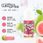 美國進口 WATER 瓦特電子煙小菸煙油 30ml 14種風味 3% (30mg) 尼古丁鹽 POD小煙通用 - 台灣｜冰泉薄荷～涼
