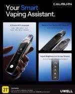 UWELL CALIBURN G4 PRO 咖哩棒電子煙主機套裝｜850mAh大電量 G4 GPP倒灌系統；18W三段功率調節 (含0.6Ω/0.9Ω霧化芯)：圖片 3