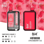 HEBAT 喜貝 10000口一次性電子煙 20ml大容量煙油 5%尼古丁 Mesh網芯 Type-C快充 16種口味｜薄荷冰：圖片 4